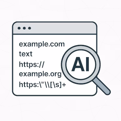 Analyze text or URLs for AI-generated patterns, view results, and copy insights instantly.