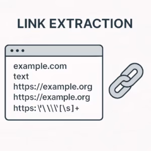 Handy URL extractor that can help you locate and collect the links present in any given text.