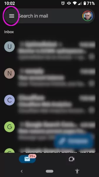 mobile signature in Gmail