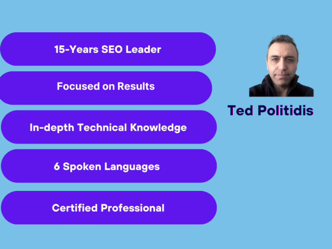 Ted, Speed Optimizer, Seasoned SEO